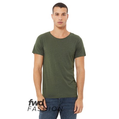 BELLA+CANVAS FWD Fashion Unisex Triblend Raw Neck T-Shirt