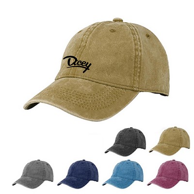 Cotton Adjustable Dad Cap