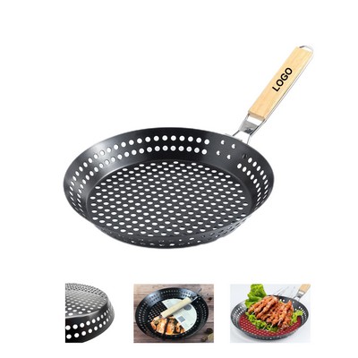 Grill Skillet with Foldable Handle (direct import)