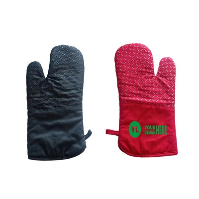 Heat Resistant Silicone Oven Gloves