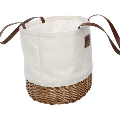 Promenade Picnic Canvas Basket