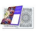 Mandalas Adult Coloring Book w/Custom Covers & Stock Image