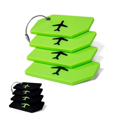 Silicone Baggage Tags for Travel & Suitcases