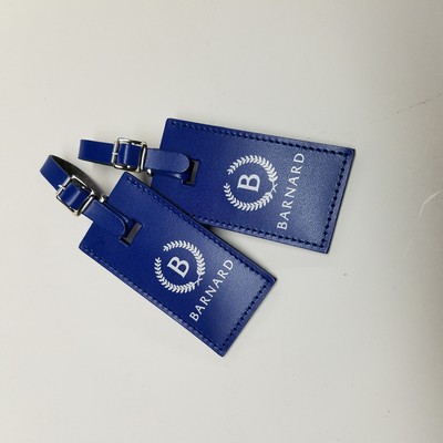 Medium Sized Leather Security Luggage Tag