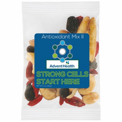 1 Oz. Promo Snax Bag - Antioxidant Mix II (without Chocolate)