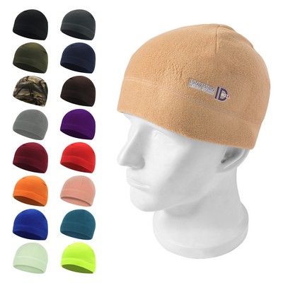 Warm Polar Fleece Skull Cap