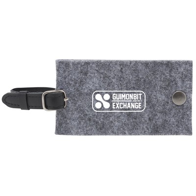 THE GOODS™ Recycled Felt Luggage Tag