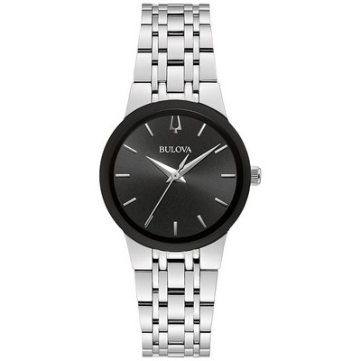 Bulova® Ladies' Corporate Exclusive Futuro Watch w/Black Dial