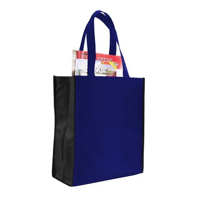 Non Woven two tone Tote/Book bag