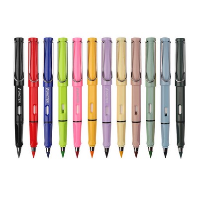 Magical Eternal Pencil Plastic Barrel Colored Pencil Reusable Everlasting Pencil