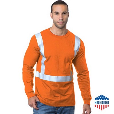 Poly-Cotton Class 2 Reflective Safety T-Shirt