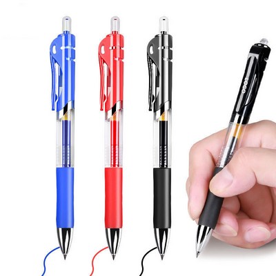 Clip Retractable Gel Ink Pen