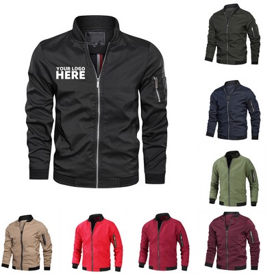 Men's Lightweight Bomber Jacket