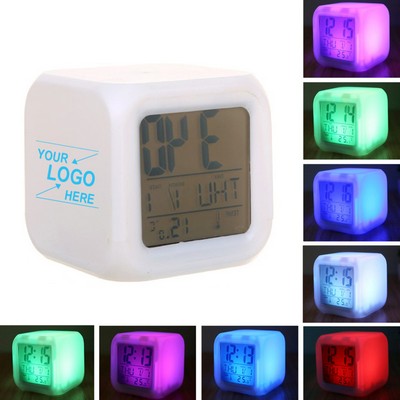 LED Color-Changing Alarm Clock