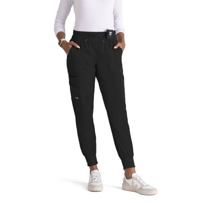 Barco® Grey's Anatomy™ Women's Double Cargo Jogger Scrub Pants w/Elastic Waistband