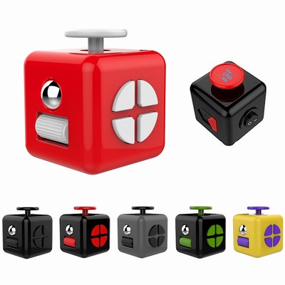 Customizable Stress Relief Fidget Cube Toy