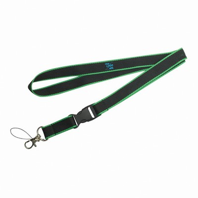 Personalized Dye-Sublimation Lanyard with Plastic J-Hook