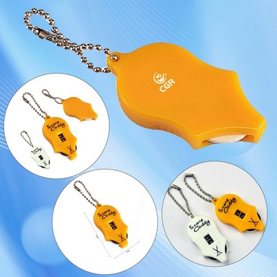 Compact Keychain Golf Scoring Device