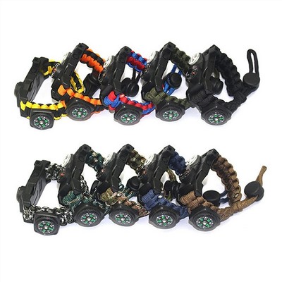 20 in 1 Outdoor Survival Paracord Bracelet