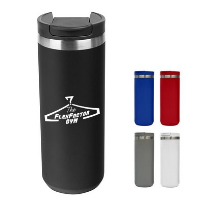 18 Oz. Mega Laser Round Rock Stainless Steel Bottle