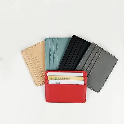 PU Leather Credit Card Holder