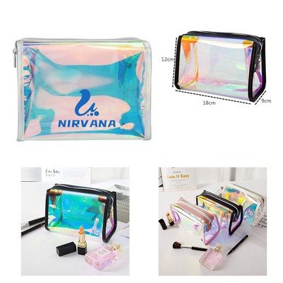 Holographic Makeup Bag