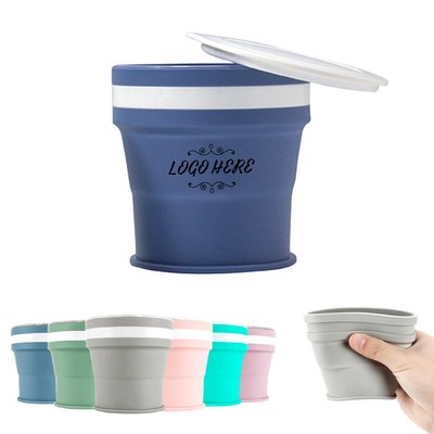 12oz Silicone Folding Cup