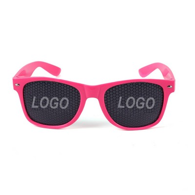 Pinhole Sticker Sunglass