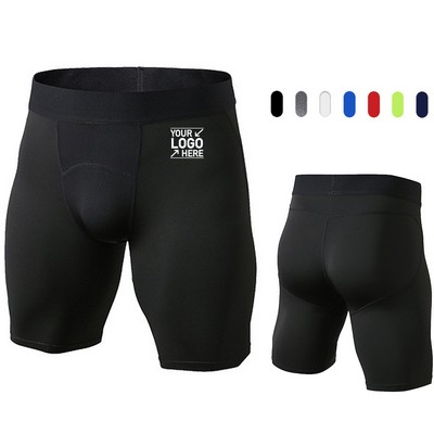 Men Spandex Workout Short