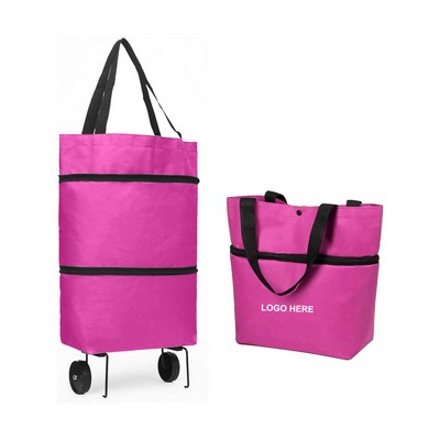 Trolley Folding Shopping Bag