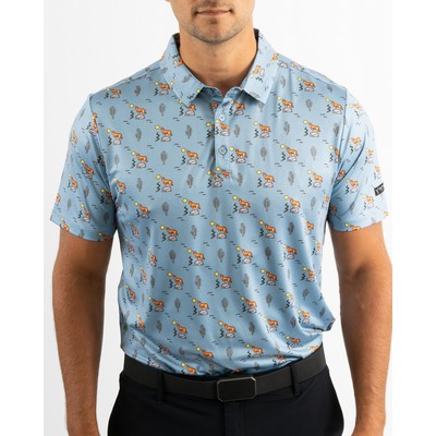 Men's Golf Polo - Clever Coyote