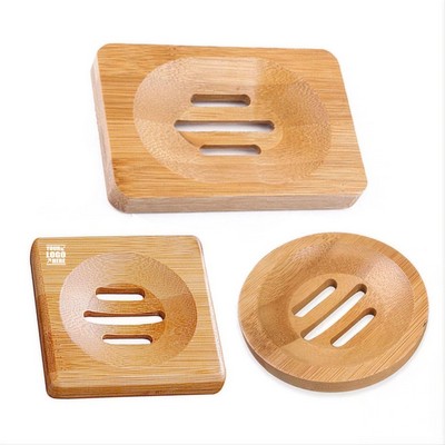 Bamboo Wood Soap Holder Soap Dish for Bathroom and Shower