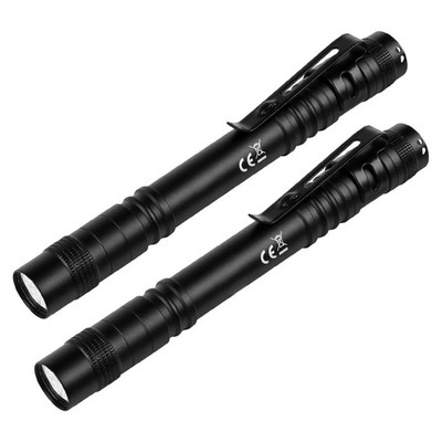 Waterproof Pocket Flashlight with Clip