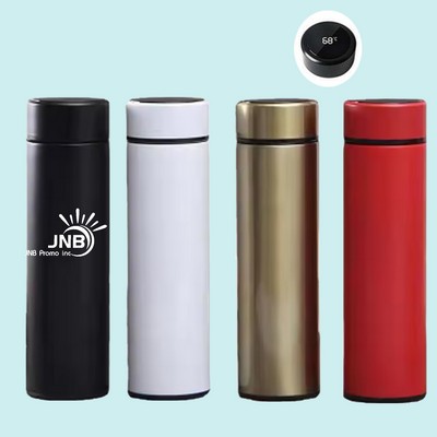 Intelligent Temperature Display Stainless Steel Vacuum Water Bottle