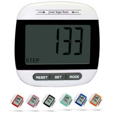 Lcd Pedometer With Clip