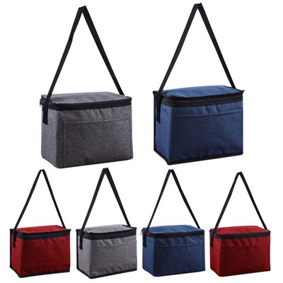 Heathered Insulated Cooler Bag