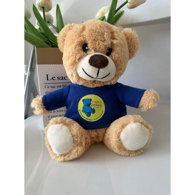 8" Plush Bear With T-Shirt