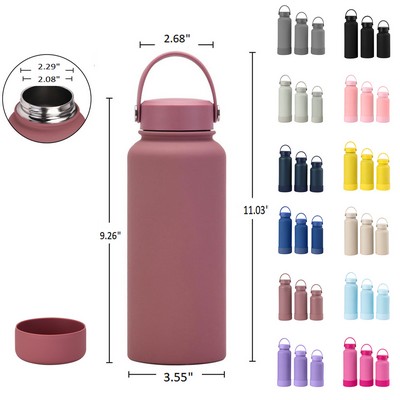 Insulated Sports Water Bottle with Lid