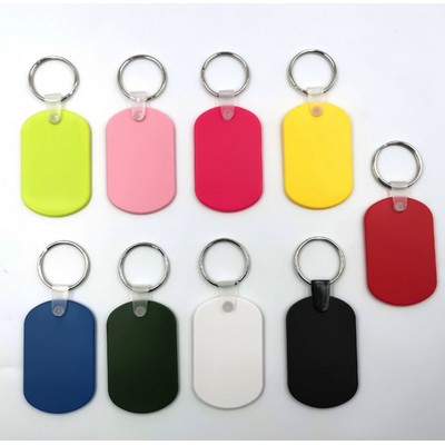 Oval Shape PVC Key Holder