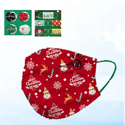 Christmas Disposable Adult Masks