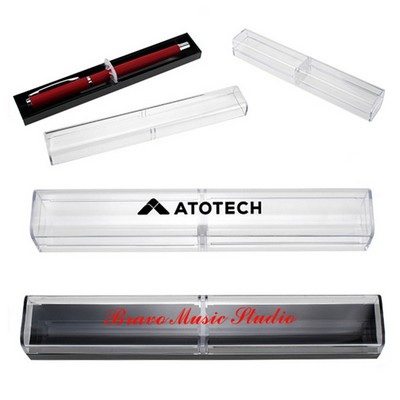 Plastic Clear Single Pen Box