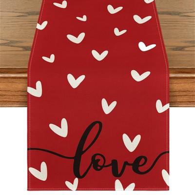 Custom Valentines Day Table Runner