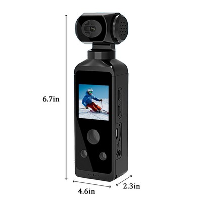 270 Degrees Rotary Camera Outdoor Sports Camera