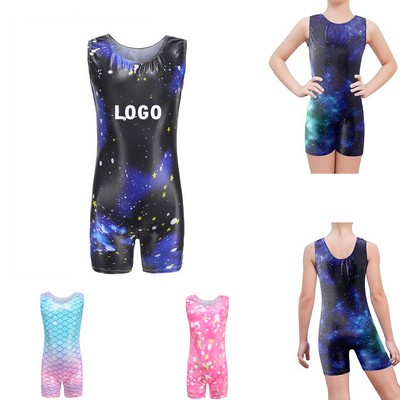 Kids Gymnastics Leotards Cloth