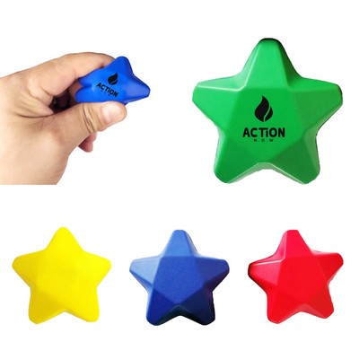 PU Decompression Grip Star Toy