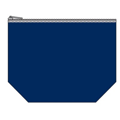 Medium Zipper pouch bag 10"x8"x4" -Polycotton