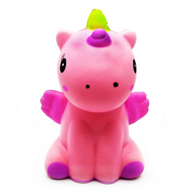 Slow-Rebound Unicorn Stress Toy