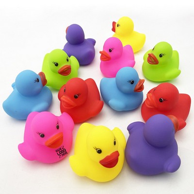 Vibrant Assorted Rubber Ducks