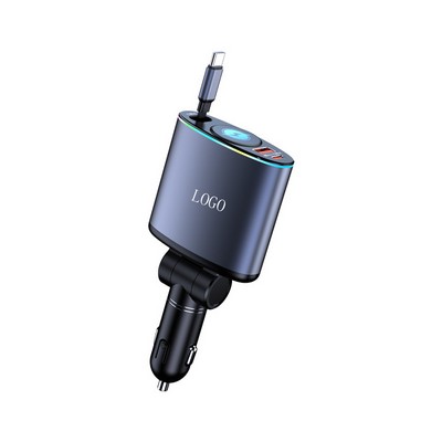 3 in 1 Retractable Car Charger