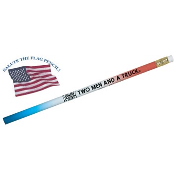 Flag Color Burst Pencil